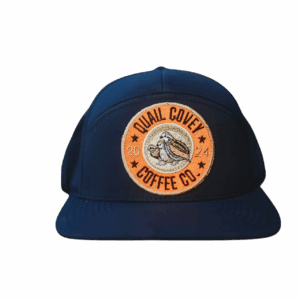 Navy Quail Covey Coffee Patch Hat